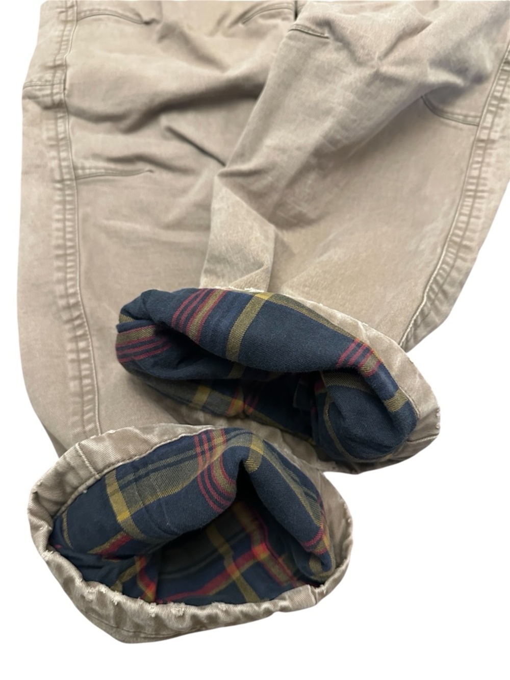 Kuhl Men’s Hot Rydr Pants Jeans Vintage Patina Fade w/Fleece Plaid Lining 30x32 - Picture 4 of 7